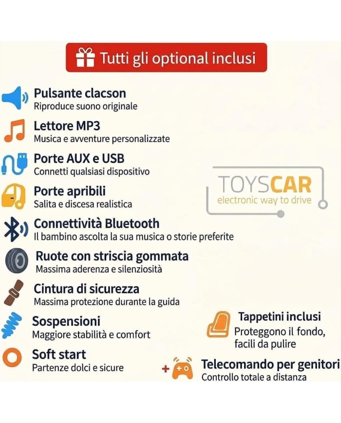 Auto elettrica bambini Porsche Taycan 12V telecomando Bluetooth